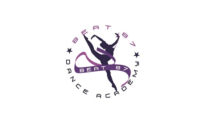 design talented premium dance academy logo