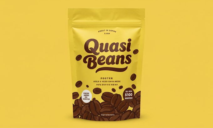 Do custom coffee packaging, pouch design, tea label design by Cissevon ...