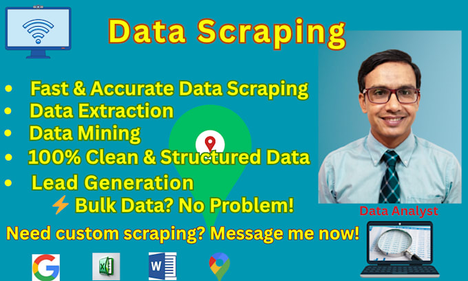 do data scraping and lead generation