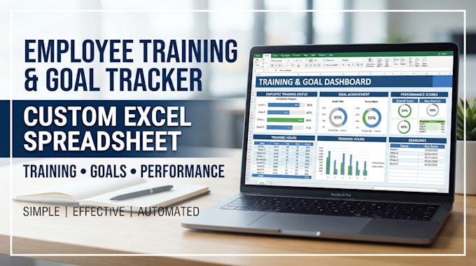 create employee and goal setting tracker spreadsheet in excel and google sheet