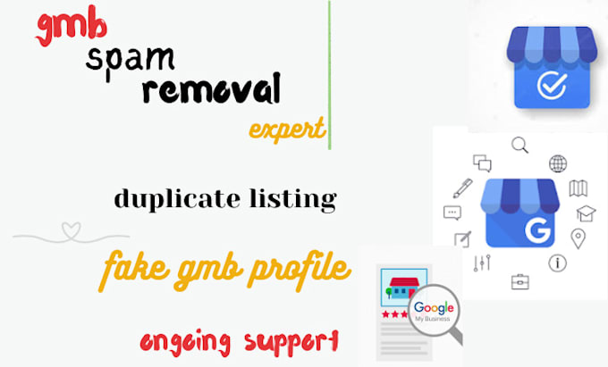 report to remove gmb spam listing first time gmb fake profile removal