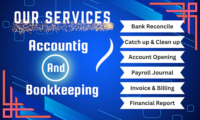 do bookkeeping catch up, clean up, bank reconciliation
