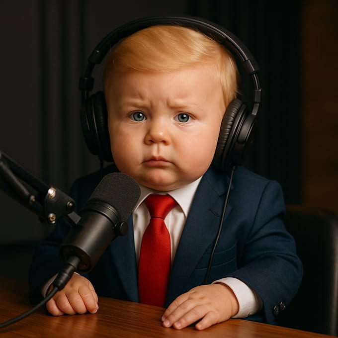 viral ai talking baby video ai baby podcast ai talking avatar ai podcast video