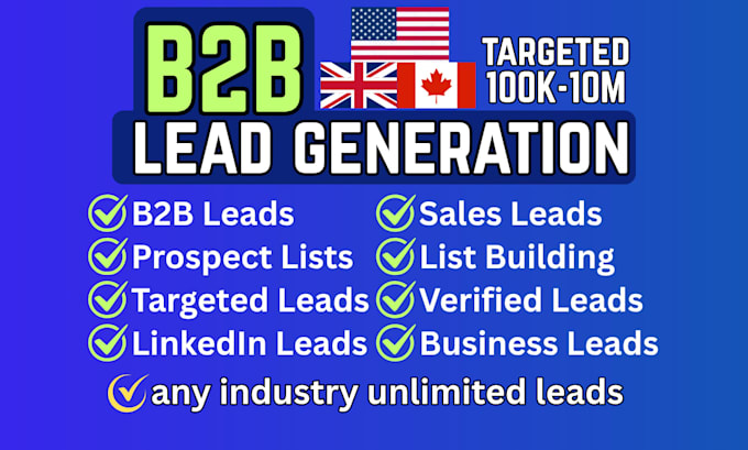 collect unlimited b2b lead and targeted email list from any country