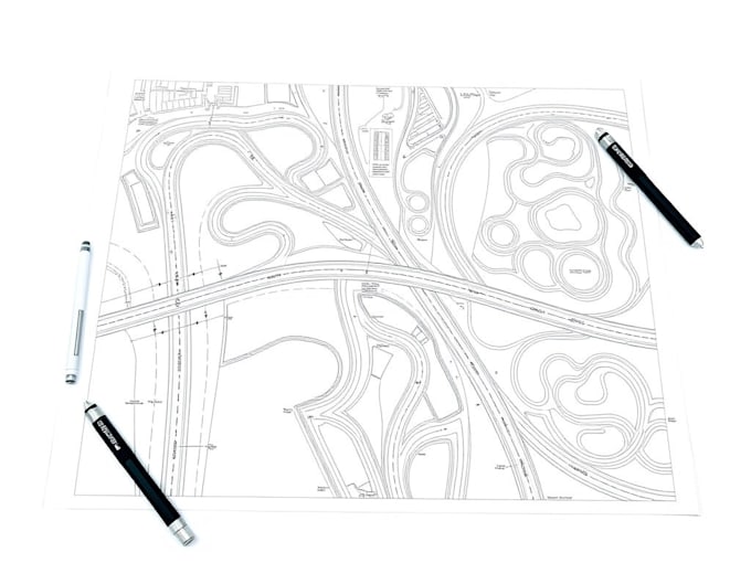 professionally design roads by using autocad civil 3d