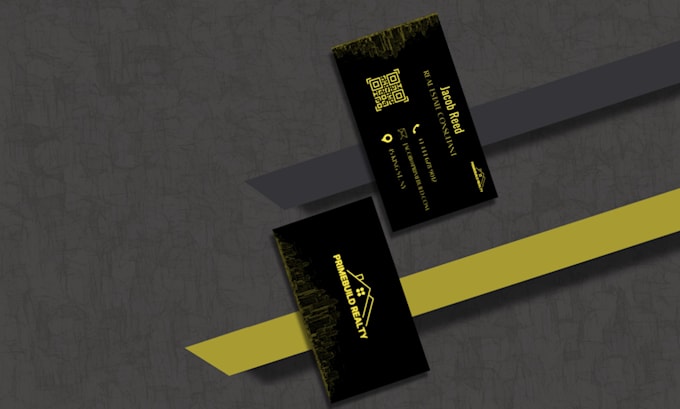 design an elegant business card for businesses, startups