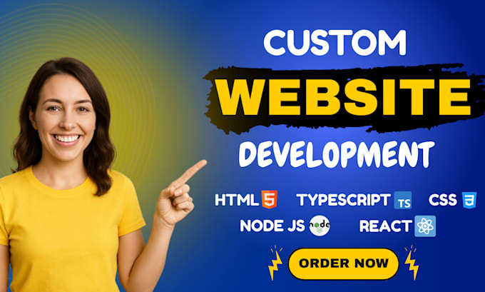 do website development as front end web developer, full stack developer