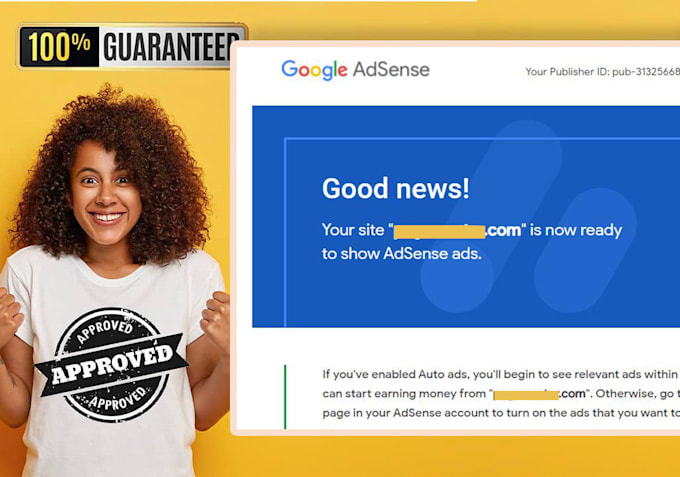 approval your site on your google adsense account