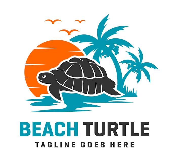 design amazing turtle logo for your company