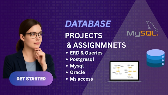 design erds, normalize databases, and write sql for your projects