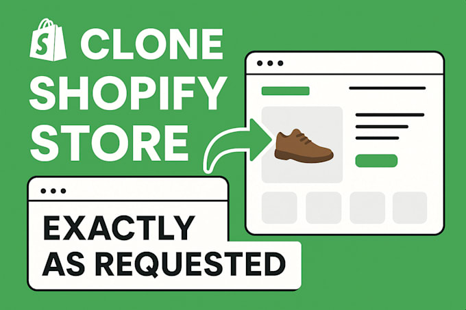 clone entire  shopify website