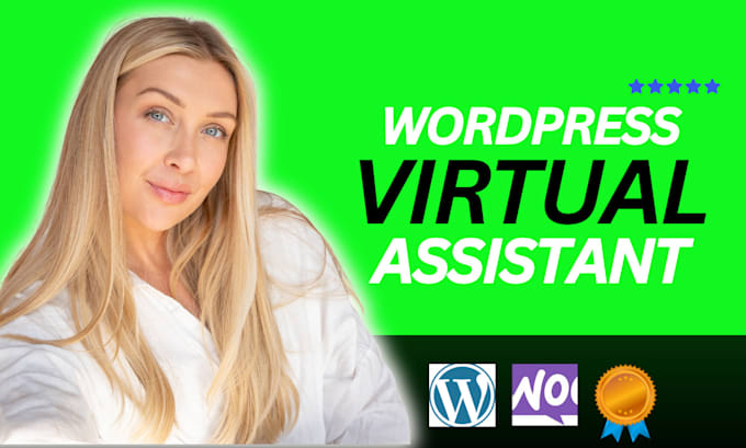 be your wordpress VA, wordpress virtual assistant for website maintenance
