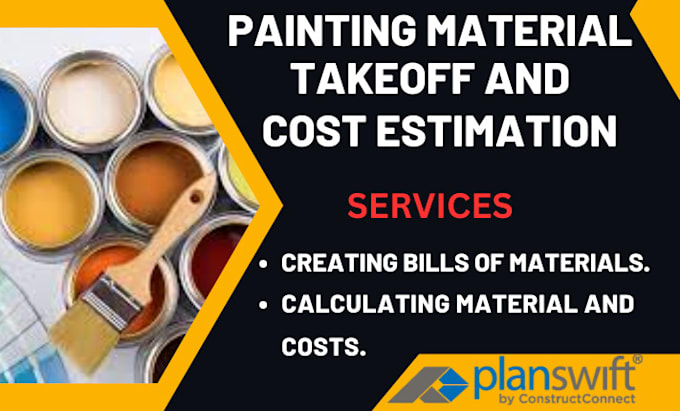 do paint material takeoff