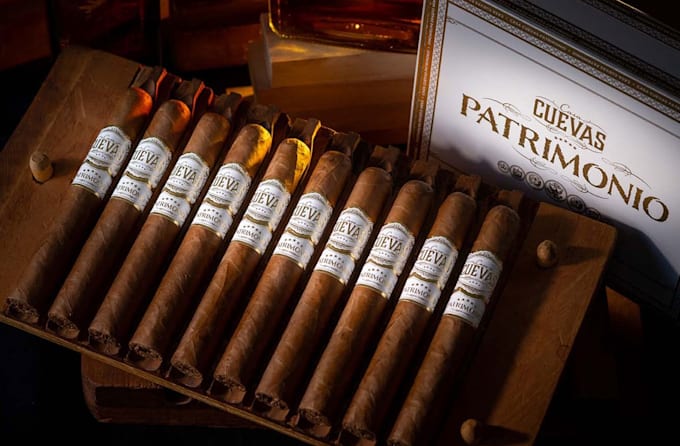 make a cigar label, cigar logo, cigar band and cigar box design