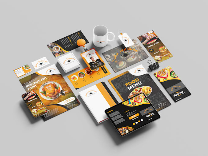design business card and stationery items