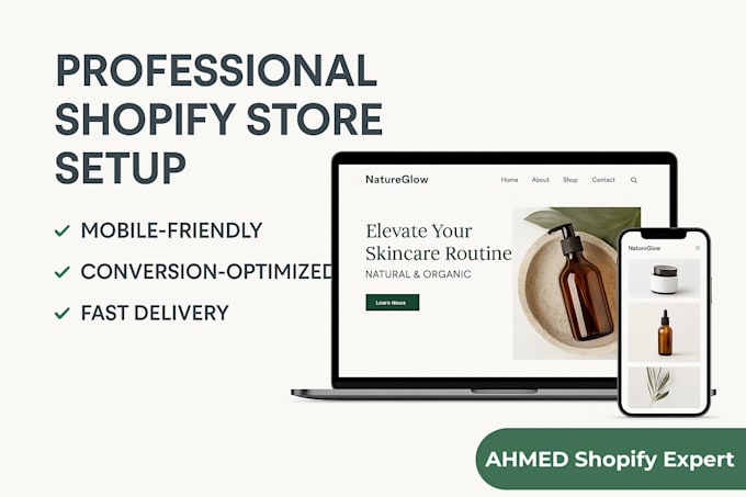 build and launch your professional shopify store