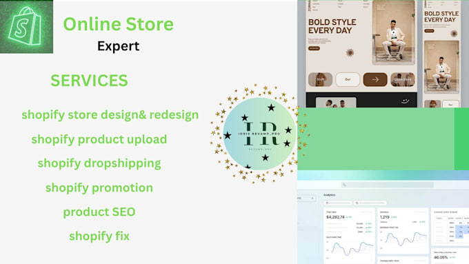 build and fix shopify store for professional results