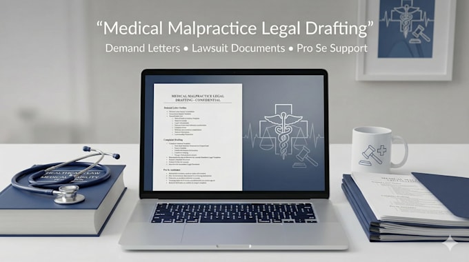 draft medical malpractice legal documents and demand letters