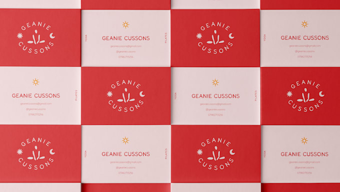 design your brand identity including logo and a custom repeat pattern