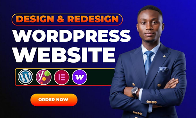 create wordpress website design, redesign wordpress business website development