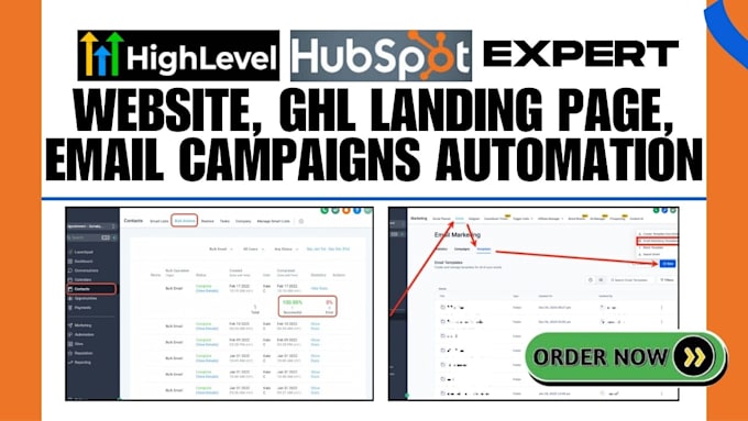 setup gohighlevel hubspot website ga4 zoho booking clickup zapier n8n automation