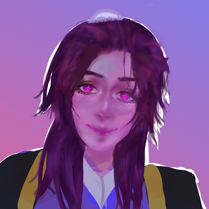 draw unique digital art, pfp, vid games you name it