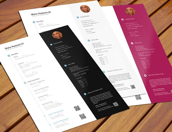 design Resume, Cv, Curriculum Vitae, Cover Letter