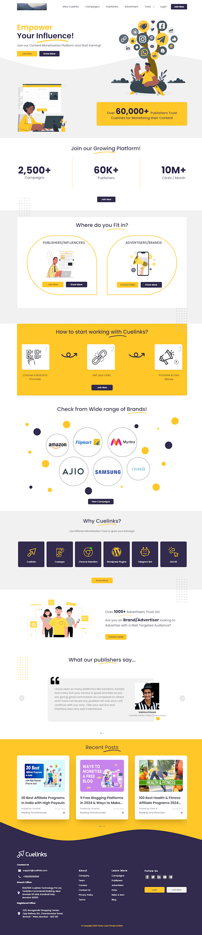 create responsive and modern website UI using HTML, CSS, and js
