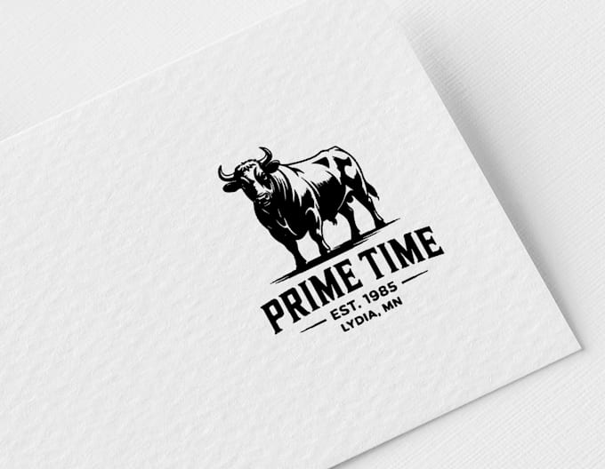 create unique outstanding bold bar and grill logo design