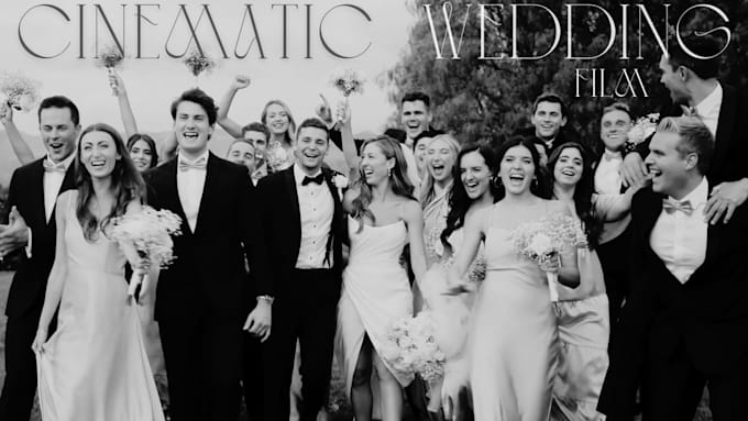 edit cinematic wedding videos