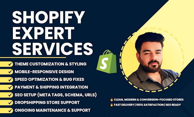 setup and fix your shopify store professionally