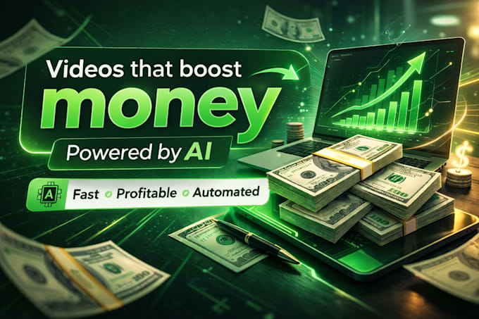 do ai video for your ad, video edit, logo animation, voice over