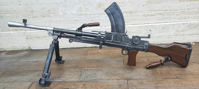 make 3d printable replica gun for cosplay and reenacting