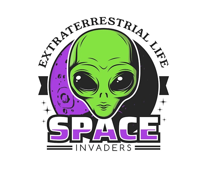 design outstanding alien logo