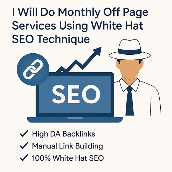 do monthly off page services using white hat seo