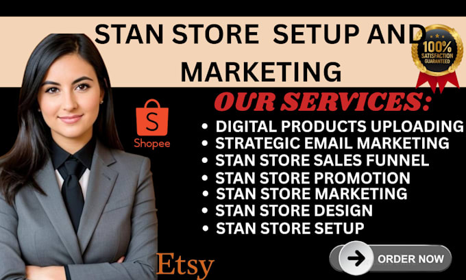 stan store marketing optimize digital products etsy shop sales funnel 7 figures
