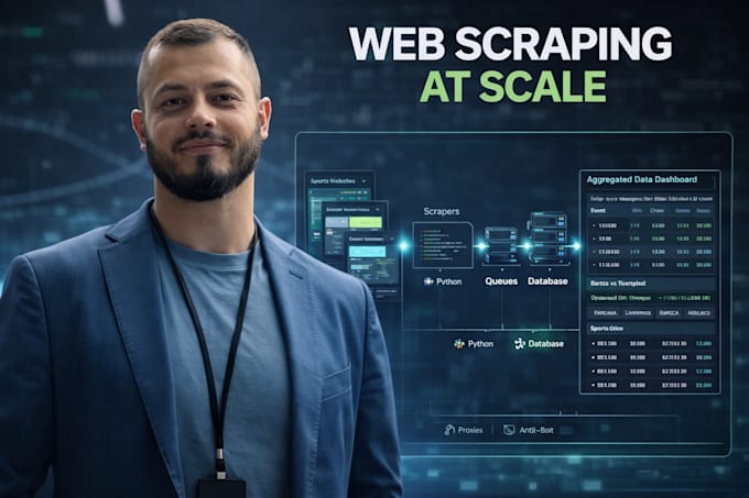 build large scale web scraping and data extraction systems
