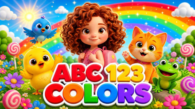 create best kids learning videos