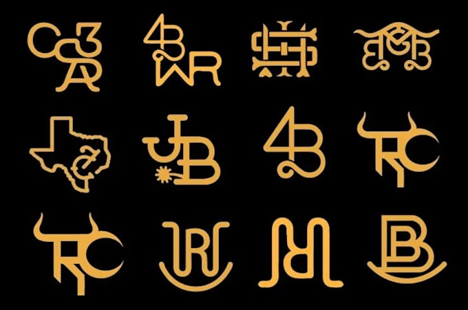 design minimalist custom cattle brands for your ranch, farm
