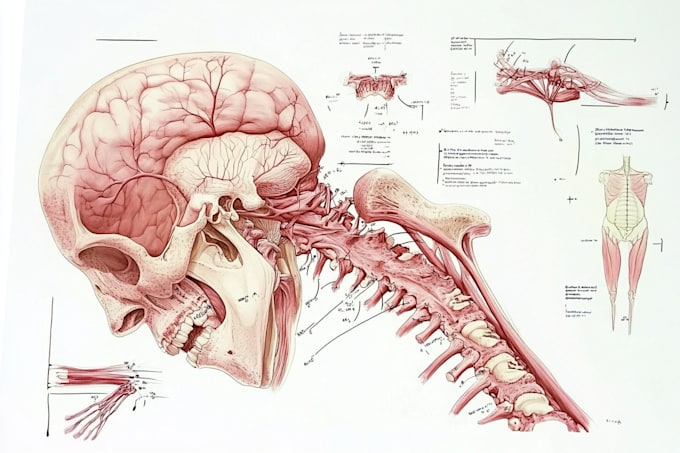 make highly customised medical and anatomy illustrations