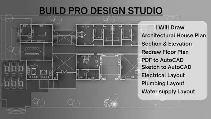 do floor plan,house plans,cad drawing and architectural and construction