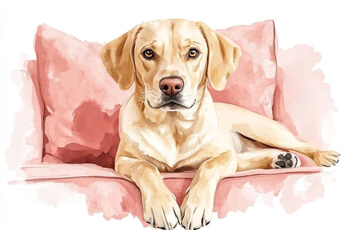draw pet portrait with disney style