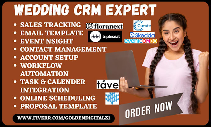 setup wedding crm curate skedda floranext tave trippleseat caterease eventcombo