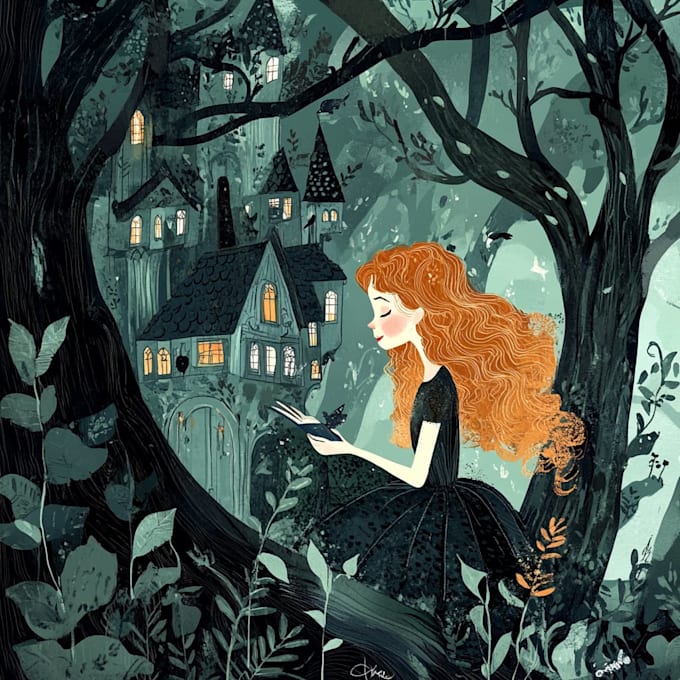 create fairy tale illustrations