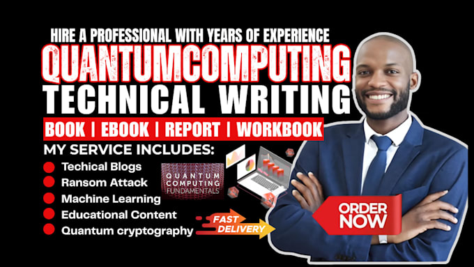 write ebook, article, report research on quantum computing, quantum cryptography