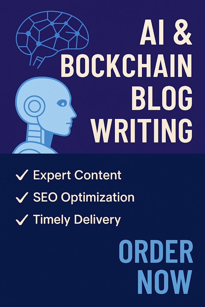 write engaging tech blogs on ai, ml and blockchain