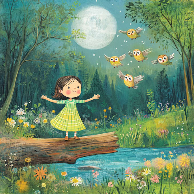 illustrate-children-story-book-illustration-watercolor-story-book