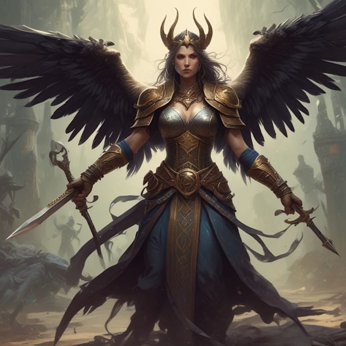 draw your fantasy full body or portrait