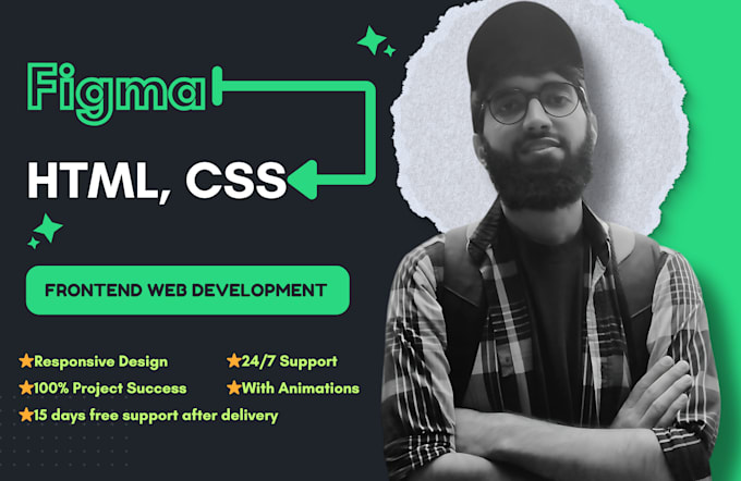 Convert figma, psd to responsive html, css, or react website in 24 hrs ...