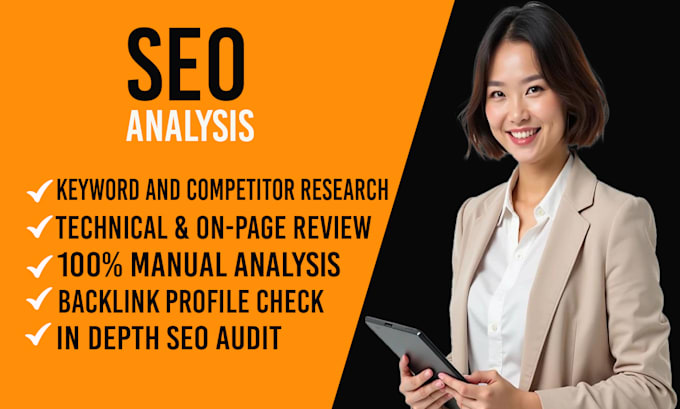 provide a detailed SEO audit with competitor insights